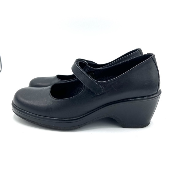 Dansko Mary Jane Black Leather Sandal Size 39 (US 8.5-9) - Picture 8 of 12